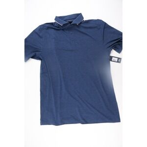 TravisMathew Mens Polo Shirt Zinna Navy Heather XL NWT Golf Athletic